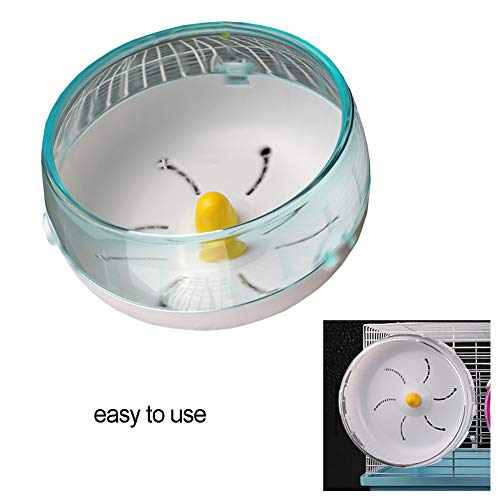 Uranusin 14cm Hámster Bola del Ejercicio De La Rueda del Ejercicio Silencioso Spinner Spinner Ejecución De Juguetes con Ruedas para Jerbos Ratones Guinea Pig Y Otro Animal Pequeño Color Al Azar 1PC Uranusin 14cm Hámster Bola del Ejercicio De La Rueda del Ejercicio Silencioso Spinner Spinner Ejecución De Juguetes con Ruedas para Jerbos Ratones Guinea Pig Y Otro Animal Pequeño Color Al Azar 1PC