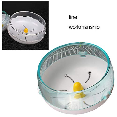 Uranusin 14cm Hámster Bola del Ejercicio De La Rueda del Ejercicio Silencioso Spinner Spinner Ejecución De Juguetes con Ruedas para Jerbos Ratones Guinea Pig Y Otro Animal Pequeño Color Al Azar 1PC Uranusin 14cm Hámster Bola del Ejercicio De La Rueda del Ejercicio Silencioso Spinner Spinner Ejecución De Juguetes con Ruedas para Jerbos Ratones Guinea Pig Y Otro Animal Pequeño Color Al Azar 1PC