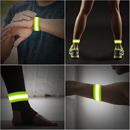 URAQT Chalecos Reflectantes, 2 Packs Chaleco de Seguridad Reflectante, Chaleco Reflectante Alta Visibilidad Elástica Ajustable, para Correr, Andar en Bicicleta, Hacer Deportes en Exterior URAQT Chalecos Reflectantes, 2 Packs Chaleco de Seguridad Reflectante, Chaleco Reflectante Alta Visibilidad Elástica Ajustable, para Correr, Andar en Bicicleta, Hacer Deportes en Exterior