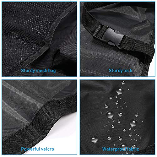 URAQT Organizador Maletero Coche, Bolsas para Maletero del Coche de Malla para Coche con 8 Bolsillos, Correa Ajustable y 3 Cinta de Fijación, Adecuado para SUV, MVP URAQT Organizador Maletero Coche, Bolsas para Maletero del Coche de Malla para Coche con 8 Bolsillos, Correa Ajustable y 3 Cinta de Fijación, Adecuado para SUV, MVP