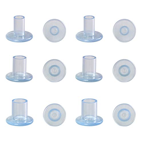 URAQT Protector de Tacón Alto, Tacos para Tacones 6 pares, Protectores Zapatos de Mujer para Razas, Bodas, Ocasiones formales - Transparente URAQT Protector de Tacón Alto, Tacos para Tacones 6 pares, Protectores Zapatos de Mujer para Razas, Bodas, Ocasiones formales - Transparente