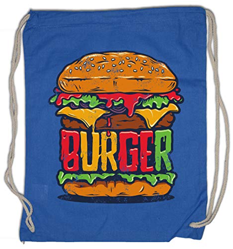 Urban Backwoods Burger Bolsa de Cuerdas con Cordón Gimnasio Urban Backwoods Burger Bolsa de Cuerdas con Cordón Gimnasio