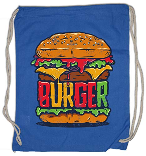 Urban Backwoods Burger Bolsa de Cuerdas con Cordón Gimnasio