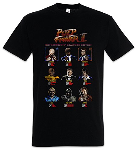 Urban Backwoods Pulp Fighter II Camiseta De Hombre T-Shirt Negro Talla 2XL Urban Backwoods Pulp Fighter II Camiseta De Hombre T-Shirt Negro Talla 2XL
