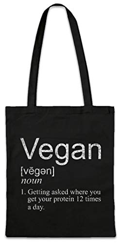 Urban Backwoods Vegan Proteines Bolsas de la Compra Reutilizables