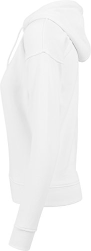 Urban Classics Ladies Hoody Sudadera con Capucha, Blanco, L para Mujer Urban Classics Ladies Hoody Sudadera con Capucha, Blanco, L para Mujer