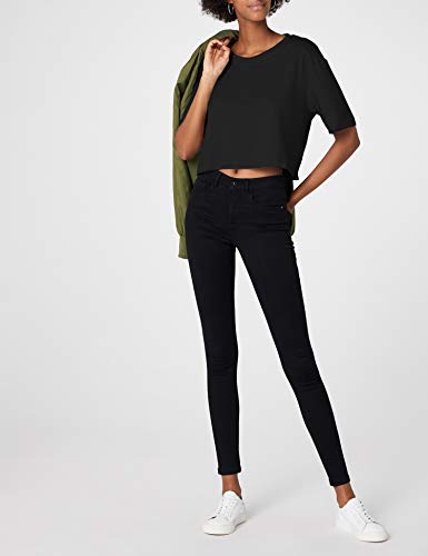 Urban Classics Ladies Short Oversized tee Camiseta, Negro, S para Mujer Urban Classics Ladies Short Oversized tee Camiseta, Negro, S para Mujer
