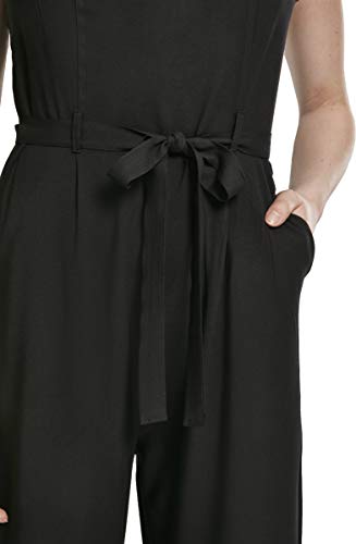 Urban Classics Ladies Spaghetti Jumpsuit Mono, Negro (Black 00007), XXXX-Large para Mujer
