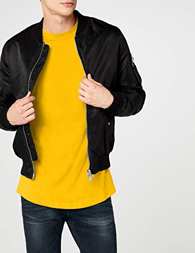 Urban Classics Shaped Long tee Manga Corta con Talle Largo, Camiseta Lisa, Básica Fácilmente Combinable, Versátil y Cómoda, chrome yellow, XXL para Hombre Urban Classics Shaped Long tee Manga Corta con Talle Largo, Camiseta Lisa, Básica Fácilmente Combinable, Versátil y Cómoda, chrome yellow, XXL para Hombre