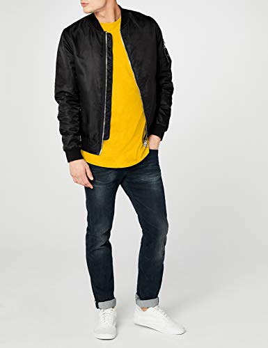 Urban Classics Shaped Long tee Manga Corta con Talle Largo, Camiseta Lisa, Básica Fácilmente Combinable, Versátil y Cómoda, chrome yellow, XXL para Hombre Urban Classics Shaped Long tee Manga Corta con Talle Largo, Camiseta Lisa, Básica Fácilmente Combinable, Versátil y Cómoda, chrome yellow, XXL para Hombre