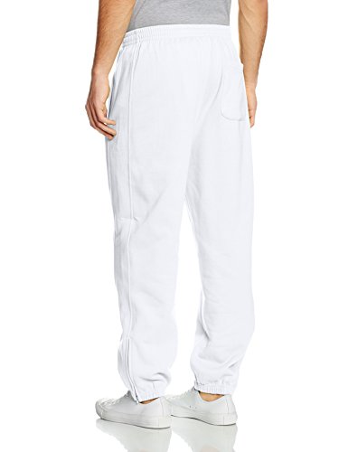 Urban Classics Sweatpants, Pantalones Deportivos Hombre, Blanco (White), talla del fabricante: XS Urban Classics Sweatpants, Pantalones Deportivos Hombre, Blanco (White), talla del fabricante: XS