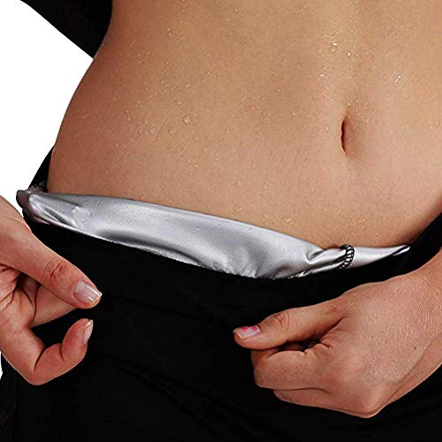 Urisgo - Traje de sauna para mujer - Traje de sauna para yoga - Vestido de sauna para fitness - Antiarañazos - Piel más firme y una silueta refinada - Pantalones Slim Fitness Urisgo - Traje de sauna para mujer - Traje de sauna para yoga - Vestido de sauna para fitness - Antiarañazos - Piel más firme y una silueta refinada - Pantalones Slim Fitness