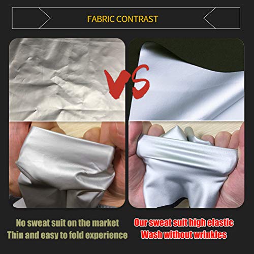 Urisgo - Traje de sauna para mujer - Traje de sauna para yoga - Vestido de sauna para fitness - Antiarañazos - Piel más firme y una silueta refinada - Pantalones Slim Fitness Urisgo - Traje de sauna para mujer - Traje de sauna para yoga - Vestido de sauna para fitness - Antiarañazos - Piel más firme y una silueta refinada - Pantalones Slim Fitness