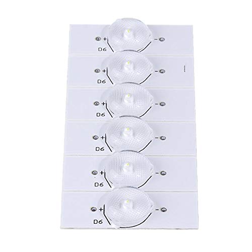 Útil Las Perlas de la lámpara SMD de 20pcs 3V con folletos de Lente óptica y Alambre de 2 m para la reparación de TV LED de 32-65 Pulgadas Durable Útil Las Perlas de la lámpara SMD de 20pcs 3V con folletos de Lente óptica y Alambre de 2 m para la reparación de TV LED de 32-65 Pulgadas Durable