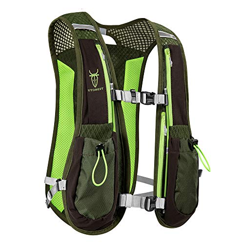 UTOBEST Mochila Hidratacion Trail Running 5L Ligera Chaleco Hidratacion Running Hombre Mujer para Correr Ciclismo UTOBEST Mochila Hidratacion Trail Running 5L Ligera Chaleco Hidratacion Running Hombre Mujer para Correr Ciclismo