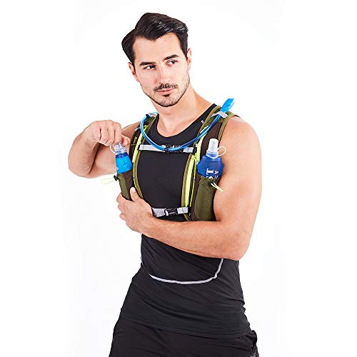 UTOBEST Mochila Hidratacion Trail Running 5L Ligera Chaleco Hidratacion Running Hombre Mujer para Correr Ciclismo