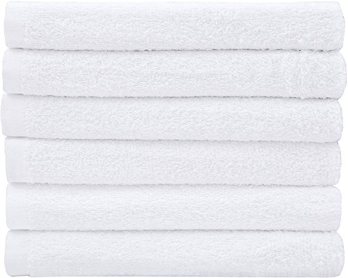 Utopia Towels - 24 Toallas para la Cara de algodón, Paños de algodón (30 x 30 cm, Blanco)