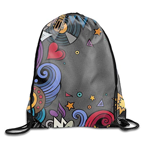 uykjuykj Bolsos De Gimnasio,Mochilas,Music World Unisex Home Gym Sack Bag Sport Drawstring Backpack Bag Music world5 Lightweight Unique 17x14 IN uykjuykj Bolsos De Gimnasio,Mochilas,Music World Unisex Home Gym Sack Bag Sport Drawstring Backpack Bag Music world5 Lightweight Unique 17x14 IN