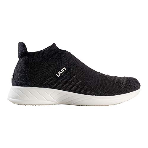 UYN Man X-Cross Shoes, Zapatillas de Running Hombre, Optical Black/Black, 44 EU