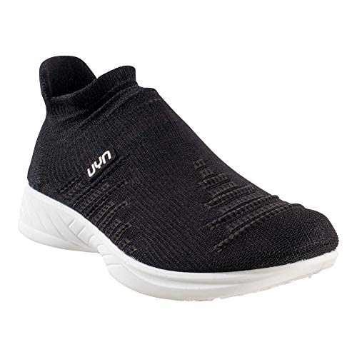UYN Man X-Cross Shoes, Zapatillas de Running Hombre, Optical Black/Black, 46 EU