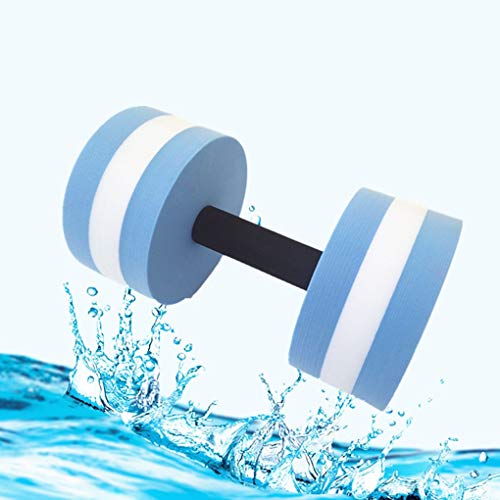 Uzinb 1 par Agua Aerobic Mancuernas acuática EVA Barra Aqua Fitness Piscina Yoga Ejercicio de Accesorios elásticos