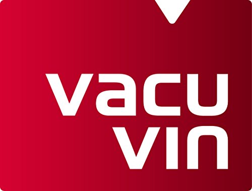 Vacu Vin 09874606 - Bomba de Vació "Concerto" con 4 tapones, Color negro