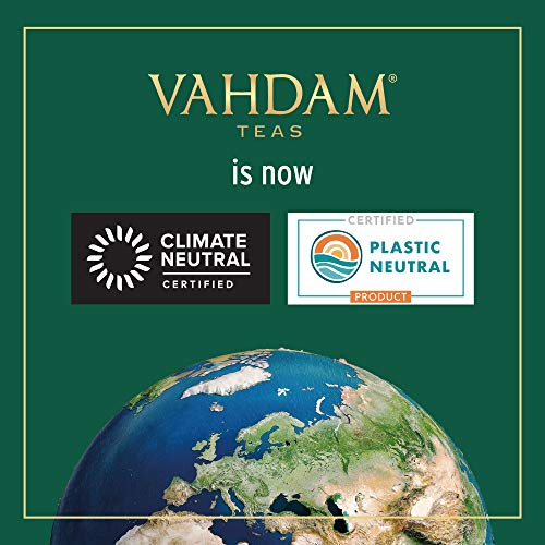 VAHDAM, hojas sueltas de té verde menta (100 tazas) | ANTIOXIDANTES RICOS | Té de menta con hojas de té verde puro | TAZA REFRESCANTE | Preparar como té caliente o té helado | 100gr (juego de 2) VAHDAM, hojas sueltas de té verde menta (100 tazas) | ANTIOXIDANTES RICOS | Té de menta con hojas de té verde puro | TAZA REFRESCANTE | Preparar como té caliente o té helado | 100gr (juego de 2)