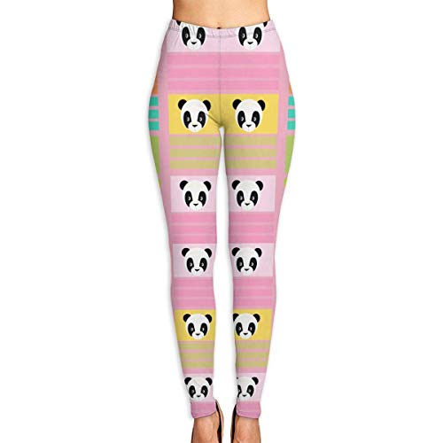 VAICR NCRSPIC Leggings medias deportivas,Personalized Cute Pink Panda Women's Printed Leggings Pants For Sports Yoga Workout Gym Running