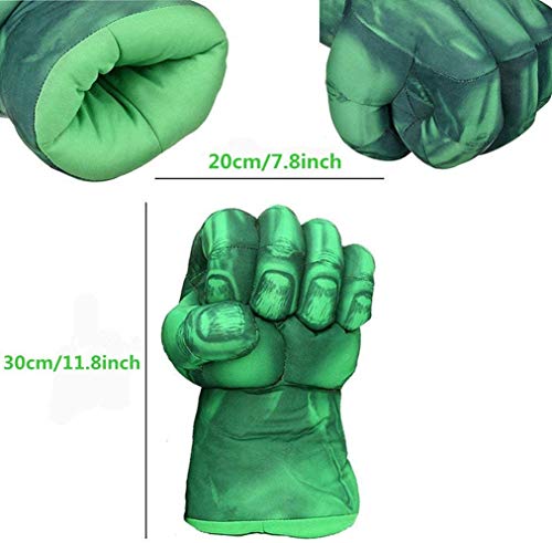 Valeny Guantes de Boxeo 1 par de Superhero Guantes de PuƱo Mano Dedos Guantes Suave Juguete de Peluche CumpleaƱos Halloween NiƱos Entrenamiento de Boxeo(Verde) Valeny Guantes de Boxeo 1 par de Superhero Guantes de PuƱo Mano Dedos Guantes Suave Juguete de Peluche CumpleaƱos Halloween NiƱos Entrenamiento de Boxeo(Verde)