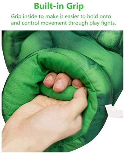Valeny Guantes de Boxeo 1 par de Superhero Guantes de PuƱo Mano Dedos Guantes Suave Juguete de Peluche CumpleaƱos Halloween NiƱos Entrenamiento de Boxeo(Verde) Valeny Guantes de Boxeo 1 par de Superhero Guantes de PuƱo Mano Dedos Guantes Suave Juguete de Peluche CumpleaƱos Halloween NiƱos Entrenamiento de Boxeo(Verde)