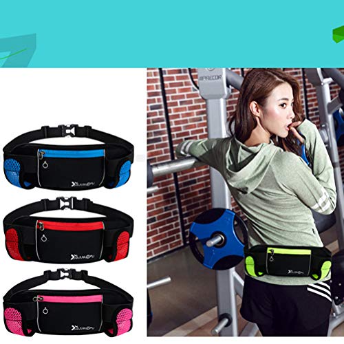 VALICLUD Bolsas para Deportes al Aire Libre Gimnasio Bolsa multifunción para Botella de Agua Cinturón Personalizado Bolsillos para teléfonos móviles (Negro) VALICLUD Bolsas para Deportes al Aire Libre Gimnasio Bolsa multifunción para Botella de Agua Cinturón Personalizado Bolsillos para teléfonos móviles (Negro)