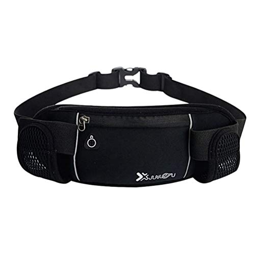 VALICLUD Bolsas para Deportes al Aire Libre Gimnasio Bolsa multifunción para Botella de Agua Cinturón Personalizado Bolsillos para teléfonos móviles (Negro) VALICLUD Bolsas para Deportes al Aire Libre Gimnasio Bolsa multifunción para Botella de Agua Cinturón Personalizado Bolsillos para teléfonos móviles (Negro)