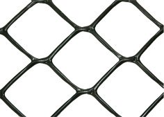 Valla de plástico de 1,5 m² en 1,5 m de ancho, para fijación de gancho, valla de jardín, malla de 50 mm, color verde oscuro RO5/150HD Valla de plástico de 1,5 m² en 1,5 m de ancho, para fijación de gancho, valla de jardín, malla de 50 mm, color verde oscuro RO5/150HD