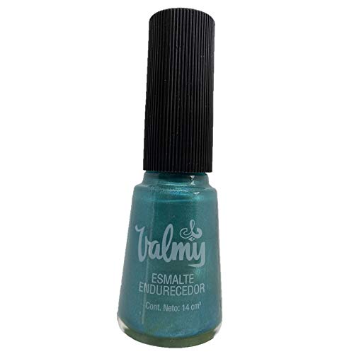 Valmy Esmalte Endurecedor Normal para Uñas - Azul y Verde (Turquesa) 181 Valmy Esmalte Endurecedor Normal para Uñas - Azul y Verde (Turquesa) 181