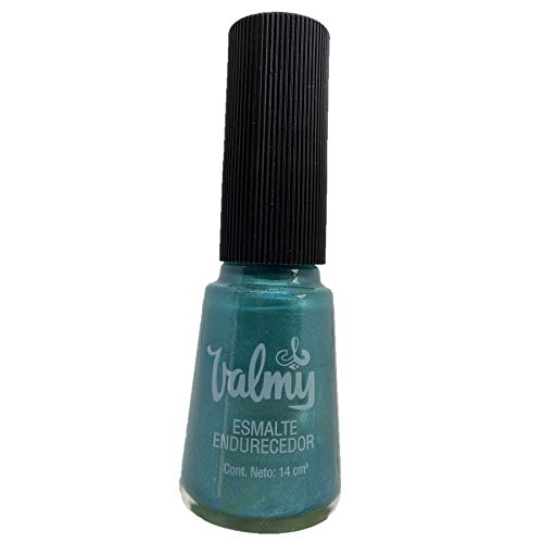 Valmy Esmalte Endurecedor Normal para Uñas - Azul y Verde (Turquesa) 181