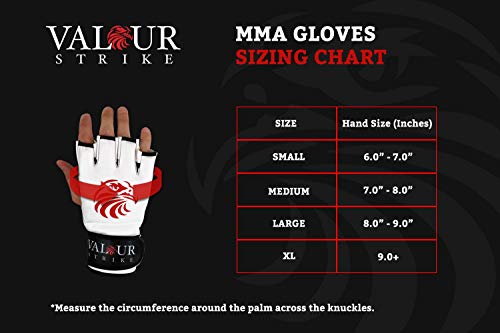 Valour Strike Pro MMA Guantes Sparring Negro Grappling Muay Thai Mitts Combat Combat Combat Combat Artes Marciales Mitten Jaula Kickboxing Guante (Medio) Valour Strike Pro MMA Guantes Sparring Negro Grappling Muay Thai Mitts Combat Combat Combat Combat Artes Marciales Mitten Jaula Kickboxing Guante (Medio)
