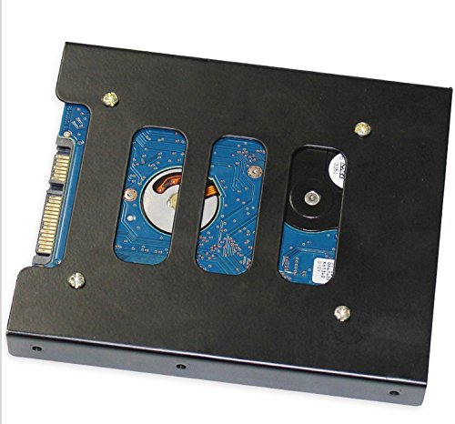 Valuegist Kit de montaje interno SSD/HDD de 2.5 "a 3.5", adaptador de soporte de metal con cable SATA 3.0 Valuegist Kit de montaje interno SSD/HDD de 2.5 "a 3.5", adaptador de soporte de metal con cable SATA 3.0