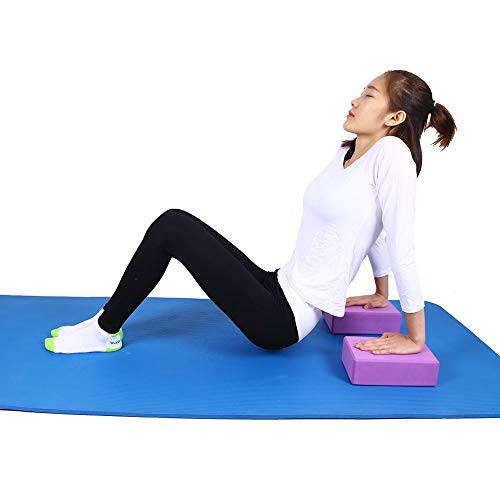 ValueHall de silicona antideslizante 4 pares punto algodón Yoga Pilates calcetines para mujer ValueHall de silicona antideslizante 4 pares punto algodón Yoga Pilates calcetines para mujer