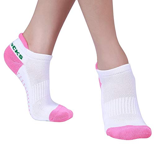 ValueHall de silicona antideslizante 4 pares punto algodón Yoga Pilates calcetines para mujer ValueHall de silicona antideslizante 4 pares punto algodón Yoga Pilates calcetines para mujer