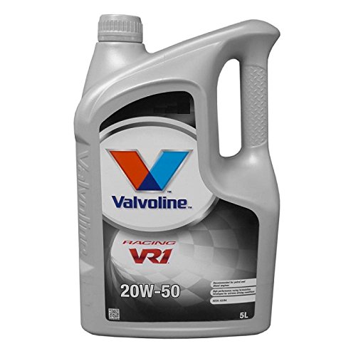 Valvoline Cabina, Aceite De Motor VR1 De Carreras 20W-50 5 litros Mineral