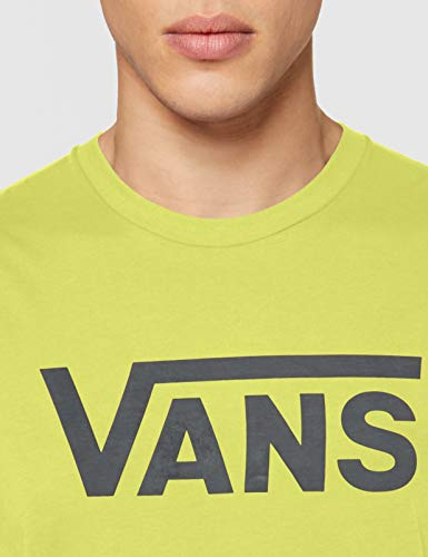 Vans Classic Camiseta, Amarillo (Sulphur Spring/Asphalt Ync), Large para Hombre