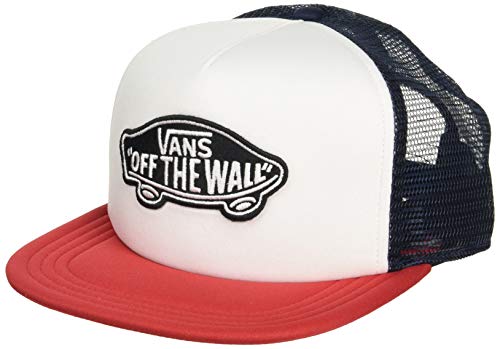 Vans Classic Patch Trucker Gorra de béisbol, Multicolor (Racing Red/White R30), Talla Única (Talla del Fabricante: OS) para Hombre