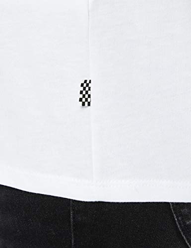 Vans Flying V LS Raglan Camisa Manga Larga, Multicolor (White-Black Yb), 40 (Talla del Fabricante: Large) para Mujer Vans Flying V LS Raglan Camisa Manga Larga, Multicolor (White-Black Yb), 40 (Talla del Fabricante: Large) para Mujer
