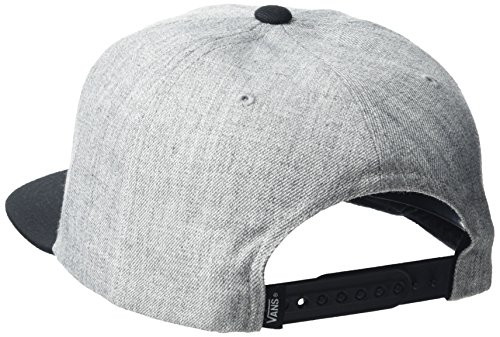 Vans Herren Drop V Ii Snapback Baseball Cap, Grau (Heather Grey Black), One size Vans Herren Drop V Ii Snapback Baseball Cap, Grau (Heather Grey Black), One size