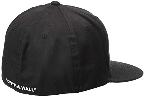 Vans Herren Splitz Baseball Cap, Schwarz (BLACK BLK), S/M Vans Herren Splitz Baseball Cap, Schwarz (BLACK BLK), S/M