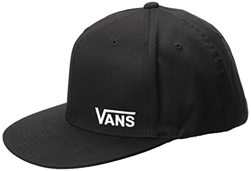 Vans Herren Splitz Baseball Cap, Schwarz (BLACK BLK), S/M Vans Herren Splitz Baseball Cap, Schwarz (BLACK BLK), S/M