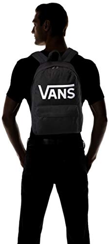 Vans New Skool - Mochila para niños, Negro (Negro / Blanco), Talla única UE Vans New Skool - Mochila para niños, Negro (Negro / Blanco), Talla única UE