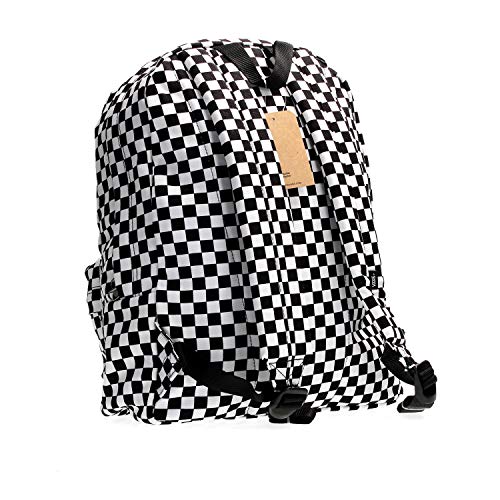 Vans SS20 Mochila Antigua SKOOL III OS Black White Check