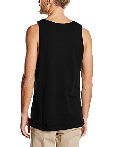 Vans VANS CLASSIC TANK - Camiseta de tirantes para hombre, multicolor (black/white), talla Medium