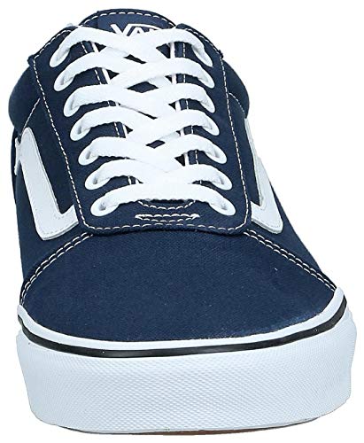 Vans Ward Canvas, Zapatillas para Hombre Azul (Dress Blues/White Jy3) 44.5 EU